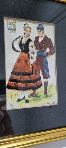 Cuadro Original Elsi Gumier Español Santander Enmarcado C15 (Usado)