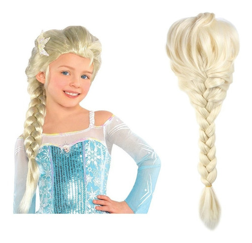 Peluca Frozen Peluca Disfraz Frozen Niña Disfraz Elsa Frozen