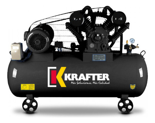 Compresor De Aire 10hp 300 Litros Ack300 Krafter