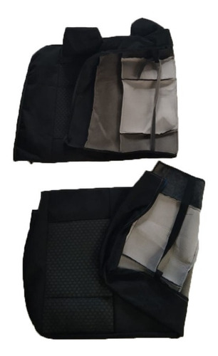 Fundas De Asientos Compatible Tiida 2013-2018 Cab. Pegadas