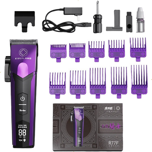 Madeshow Kulilang R77f Máquina De Cortar Cabelo Profissional