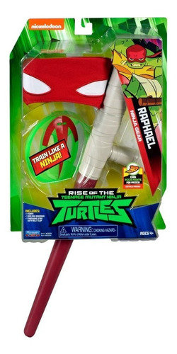 Imagen 1 de 3 de Tortugas Ninjas Set De Accesorios Juego De Rol Raphael