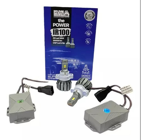 Kit Led Ir100 Canbus H27 Chip Csp Alta Gama 