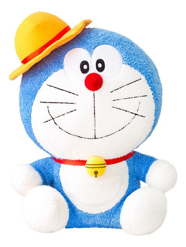 . Kawaii Toy Doraemon Dorami Doll Gato Cuadrado Suave .