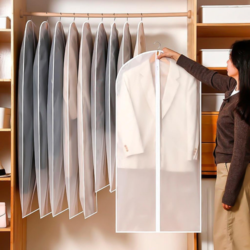 Organizador Versatil Anti Poeira Closet P Camisas Capa 10 Un
