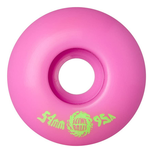 Ruedas De Skate Santa Cruz Snot Rockets 54mm 95a Rosa