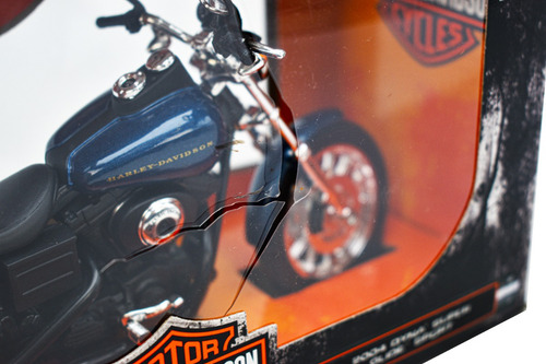 Harley Davison 2004 Dyna Super Glide Escala 1:12 Maisto Cd