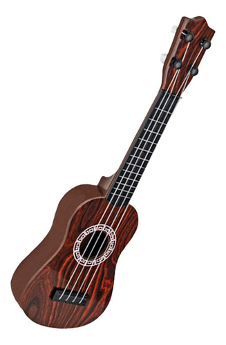 Guitarra De Juguete Para Niños Con Diseño De Ukelele De Plás