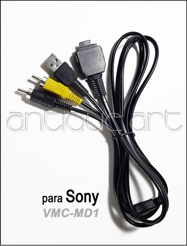 A64 Cable Vmc-md1 Usb Video Sony Cyber-shot Dsc-w50 T300 W80
