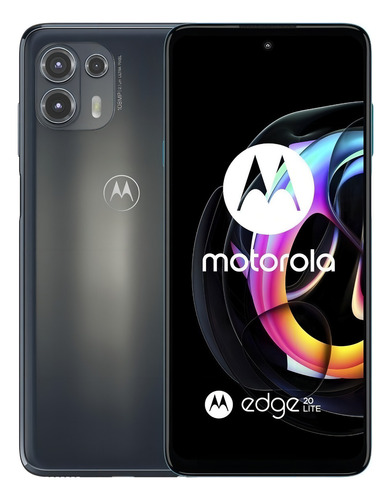 Motorola Edge 20 Lite 128 GB grafite 6 GB RAM - Aceitável (Recondicionado)