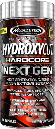 Potente Quemador De Grasa) Hydroxycut Next Gen 100caps