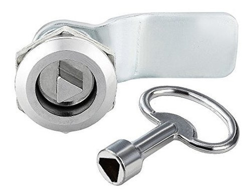 Cerradura Uxcell Tubular Cam Lock Triangle Socket Key, Cilin