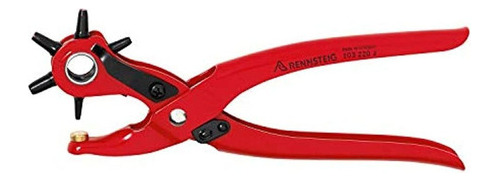 Rennsteig Revolving Punch Pliers Polvo Recubierto Con 6 Punz