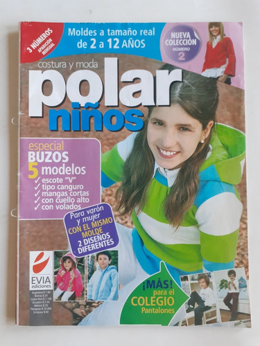 Revista Polar Niños Num.2  Incluye Moldes Sumario Foto 2