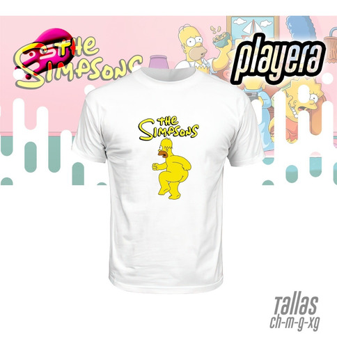 Playera De Los Simpsons-0016