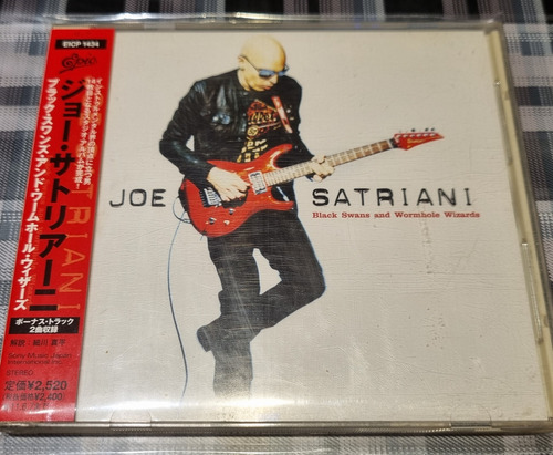 Joe Satriani - Black Swans And Wormhole Wizards - Cd Japon