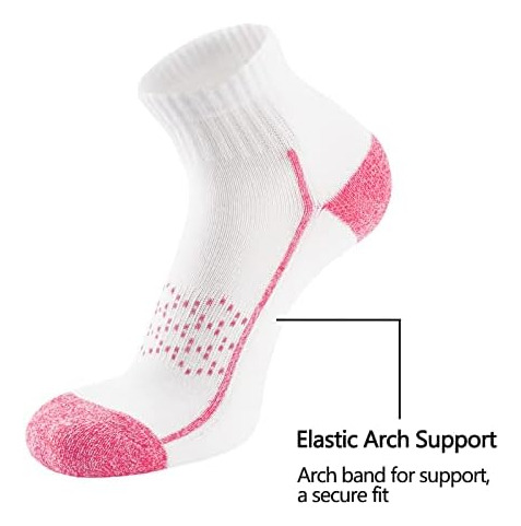 Hepsibah Calcetines Tobilleros Atléticos Para Mujer Algodón