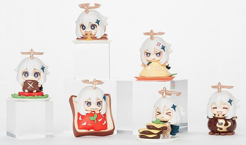 Figura Original Genshin Impact Paimon Comida De Emergencia (Usado)