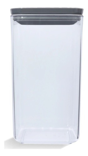 Porta Mantimentos Hermético Cristal 1,5l-plasvale