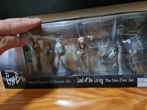 3 Mini Figure Collector Set Corpse Bride Noiva Cadaver