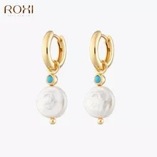 Roxi-aros De Plata Esterlina 925 Para Mujer, Aretes De Perla