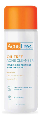 Acnéfree Oil Free Acne Free Cleanser Momento De Aplicación Día/noche Tipo De Piel Todo Tipo De Piel