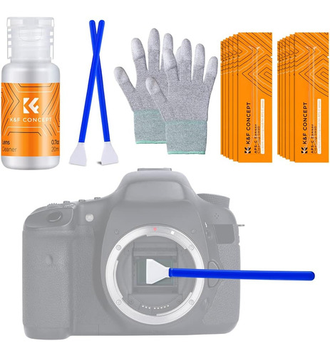 Kit Limpieza Lentes Camara Fotografica Cmos Y Ccd Aps-c