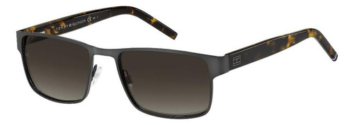 Óculos De Sol Tommy Hilfiger 1974 Marrom Lente Degrade