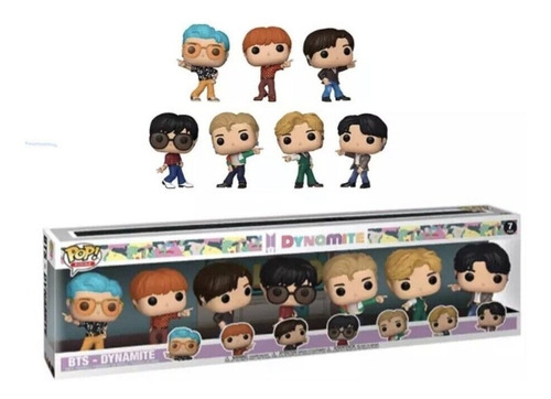 Funko Pop! - Dynamite Bts Pack 7 Special Edition Walmart