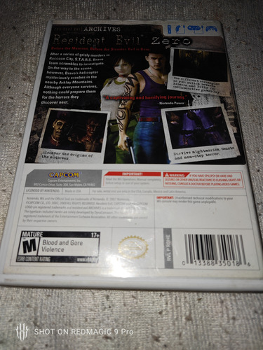 Resident Evil Archives: Resident Evil Zero (Usado)