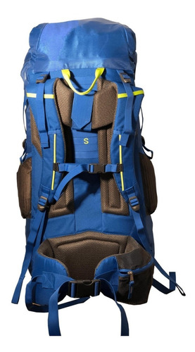 Mochila Bamboo Trekking Moscu 60 Litros Super Completa!