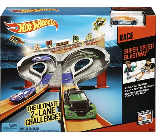 Comercial Hot Wheels Wall Tracks Starter - Pista da Parede 