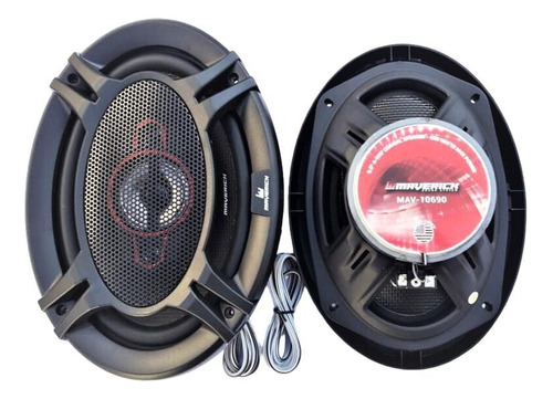 Juego Parlantes Coaxiales 6.9'' 650watts Audio Vehiculo4vias