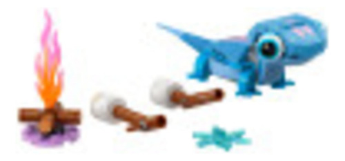 Lego Disney Bruni El Personaje Edificable De Salamander Un