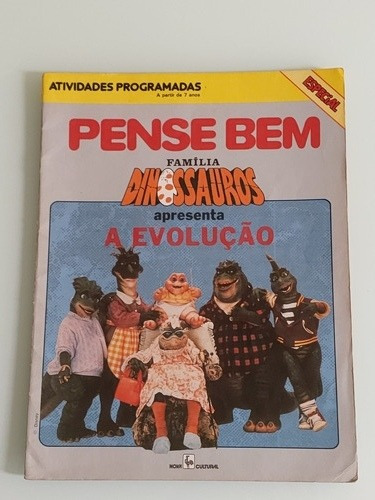 Revista Atividades Programadas  Pense Bem Famila Dinossauro