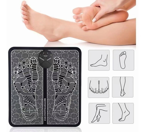 Almohada Para Masajista Eléctrica Pulse Mat, Piernas Y Pies