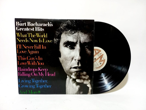 Disco Lp Burt Bacharachs / Greatest Hits