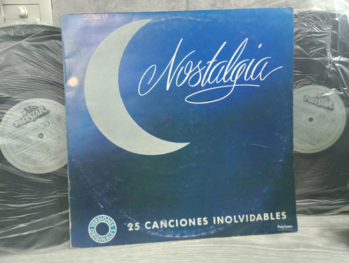 Nostalgia 25 Canciones Lp Vinilos