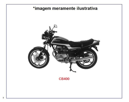 Imagem 4 de 4 de Lente Pisca Seta Honda Cb450 - 1984-1994 Cb 450 Cristal 4pçs