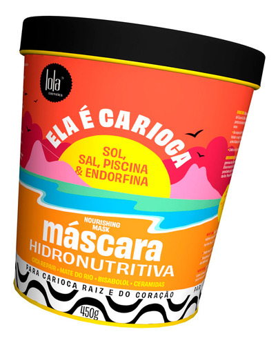 Lola Ela É Carioca Máscara Pelo Hidronutritiva Reparadora