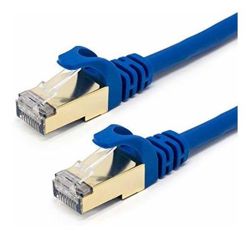 Buhbo Cat 8 Cable Ethernet Sstp Cable De Red Blindado Catego