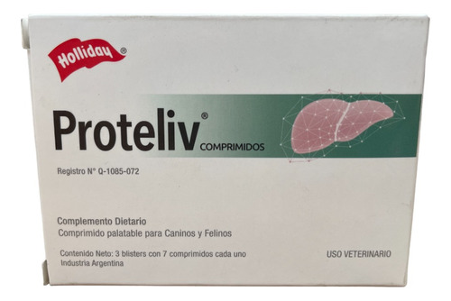 Proteliv Protector Hepatico 21 Tabs Holliday Tipo Ipakitine