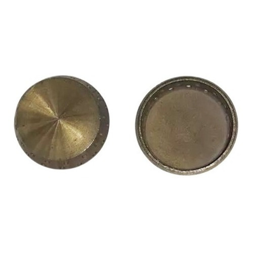 Tapa De Bronce P/ Cocina Dante Martiri Pollerita Chic Ø 4 Cm