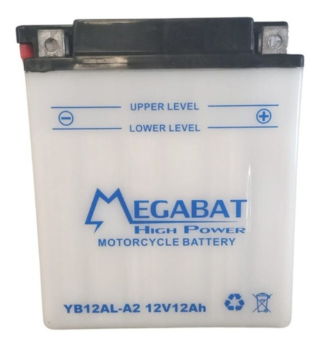 Bateria De Moto Megabat Yb12al-a2