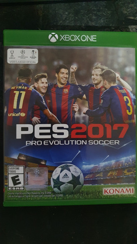 Pro Evolution Soccer 2017 Xbox One Fisico