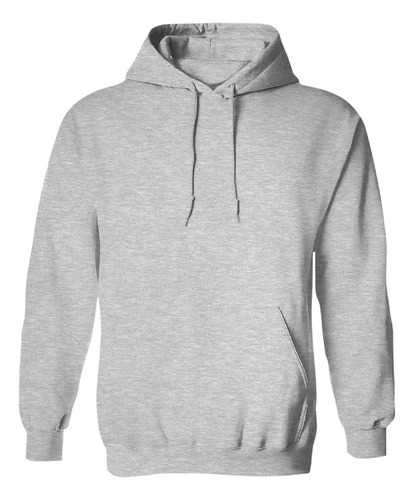 Sudadera Negra Con Gorro Capucha Y Bolsa Cangurera