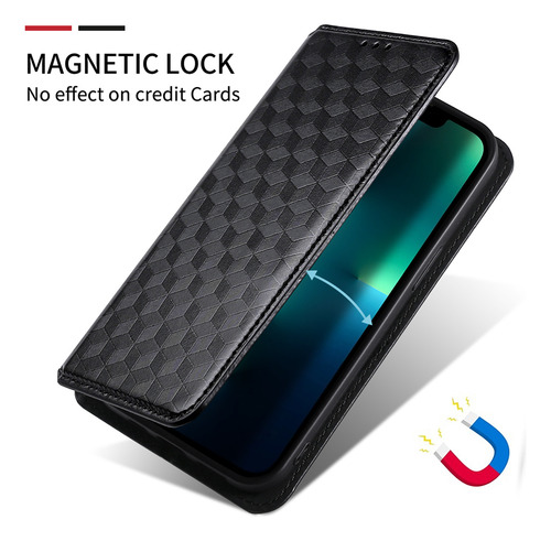 Funda Texturizada 3d Para Realme C67 -tpu, Soporte, Cierre Magnético, A Prueba De Golpes, Caja Fuerte Para Tarjetas De Crédito