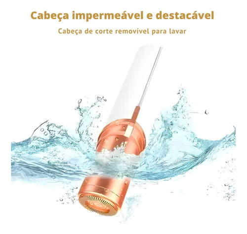 Finishing Touch Flawless Depilador Eletrico Indolor Flawbss Batom Depiladora Recarregável Usb