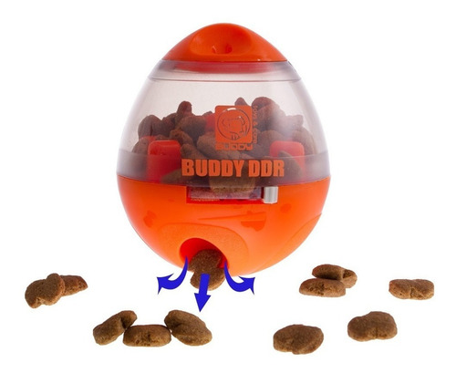 Brinquedo Ddr Solta Ração E Petisco | Dispenser Buddy Toys