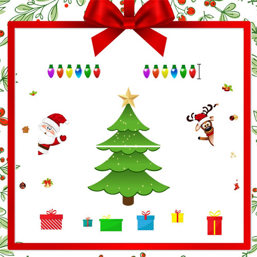 Adhesivo Magnético Navideño Para Puerta De Garaje, Revista P